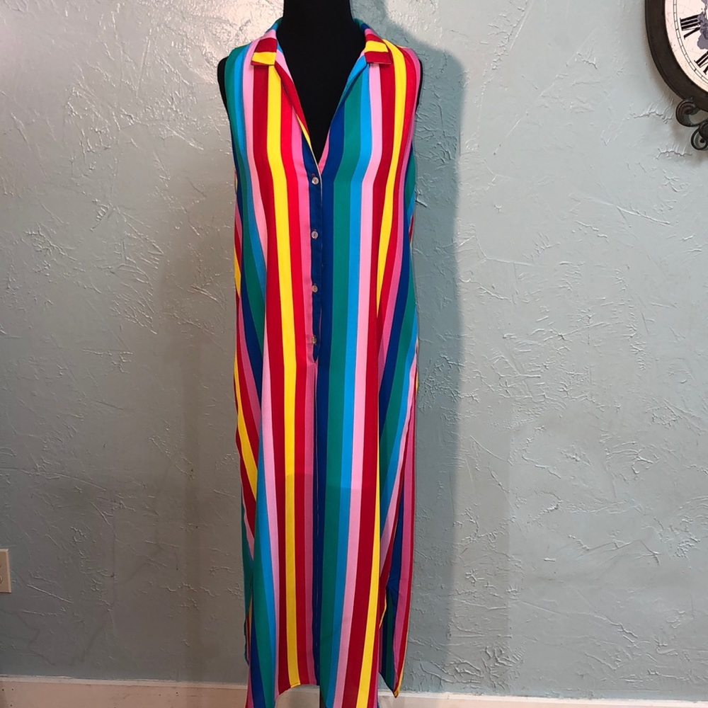 Stripped colored dress